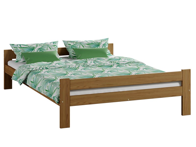 Postel dub Fumi VitBed 140x200cm + Matrace Kassandra 140x200cm