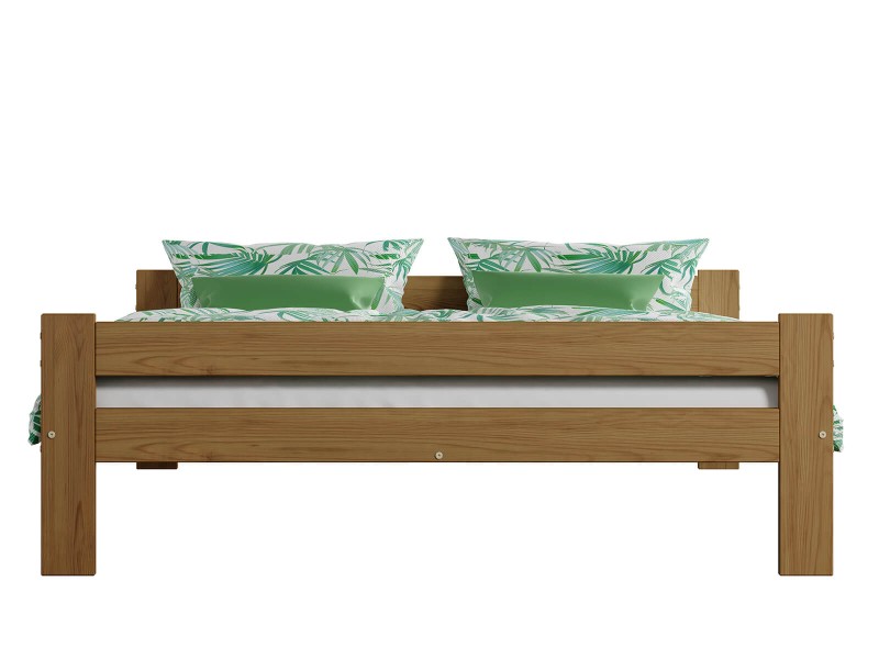 Postel dub Fumi VitBed 140x200cm + Matrace Kassandra 140x200cm