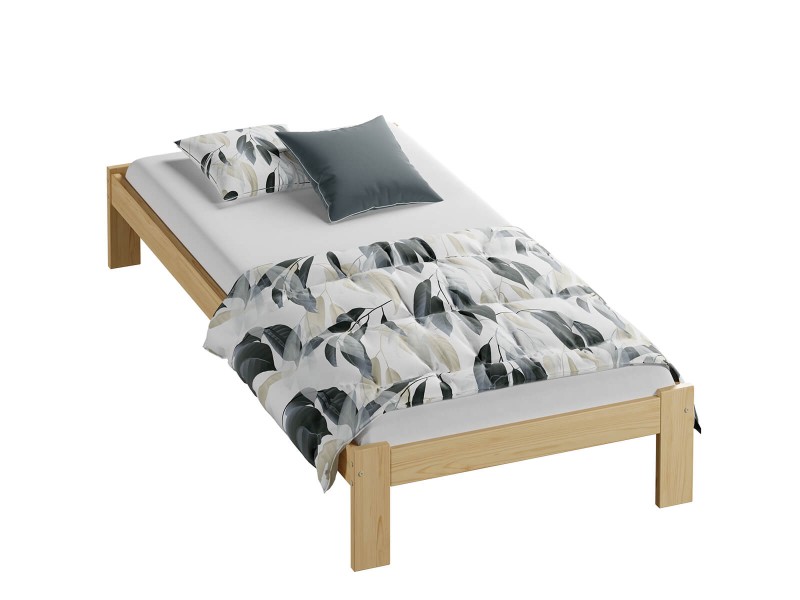 Postel borovice Anzu VitBed 90x200cm + Matrace Karatos 90x200cm