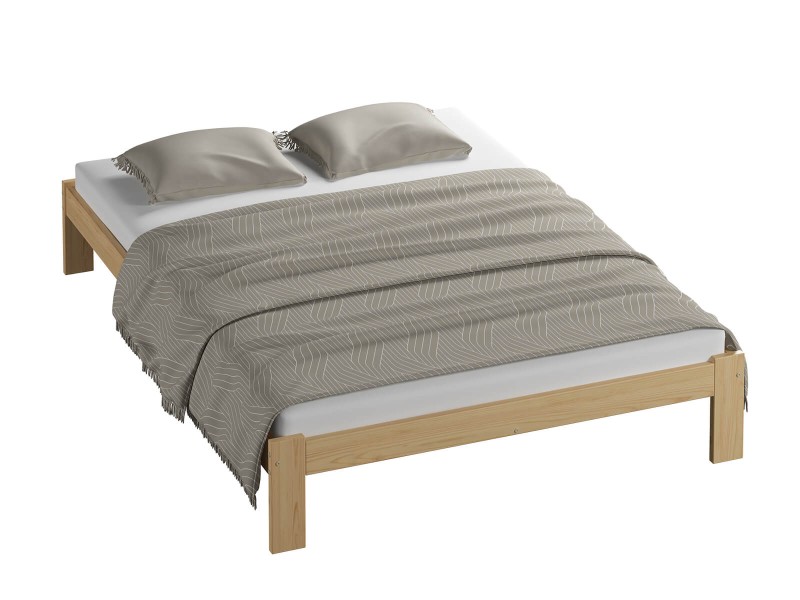 Postel borovice Anzu VitBed 140x200cm + Matrace Karatos 140x200cm