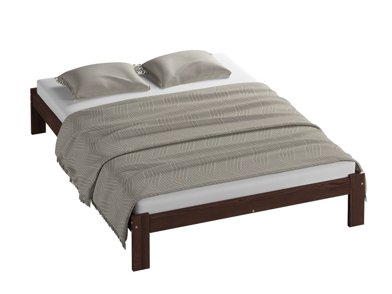 Postel ořech Anzu VitBed 160x200cm + Matrace Karatos 160x200cm