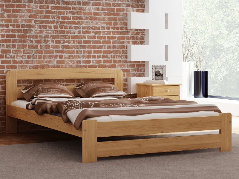 Posteľ jelša Saša 160x200