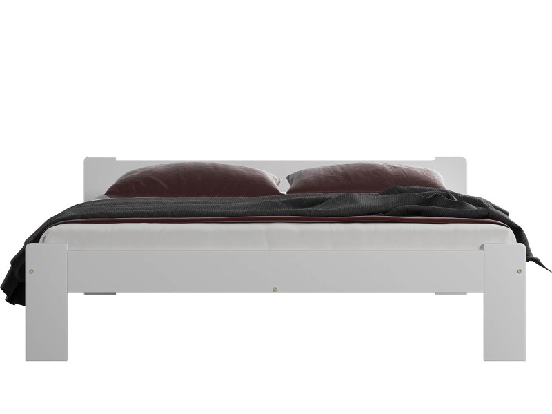 Posteľ Jasněna 140x200 - masív borovica biela