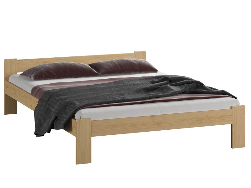 Posteľ Jasněna 140x200 borovica