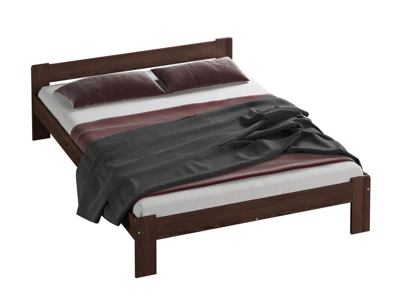 Posteľ orech Jasněna 160x200