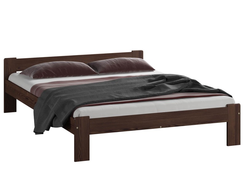 Posteľ orech Jasněna 180x200