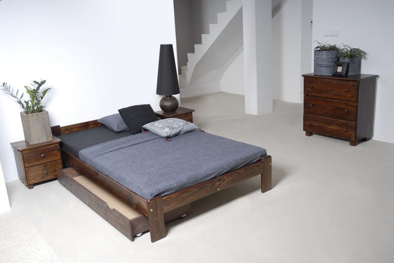 Posteľ orech Jasněna 180x200