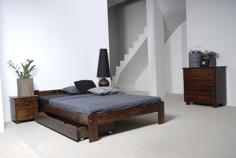 Posteľ orech Jasněna 180x200