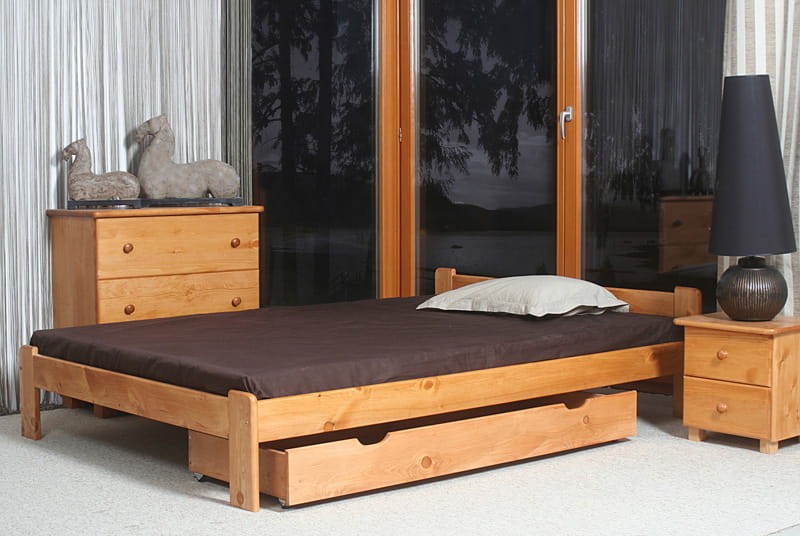 Posteľ jelša Jasněna 140x200