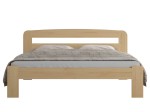 Posteľ Marcelína 140x200 s roštom - masív borovice