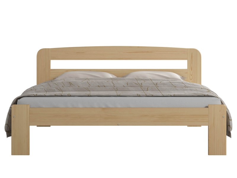 Posteľ Marcelína 140x200 s roštom - masív borovice