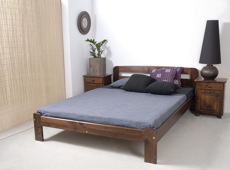 Posteľ orech Marcelína 120x200