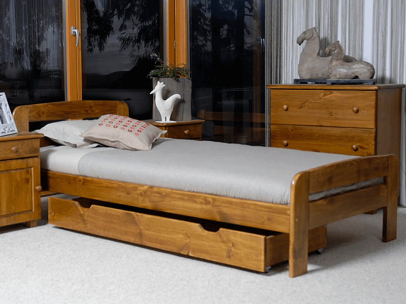 Posteľ dub Nastěnka 90x200