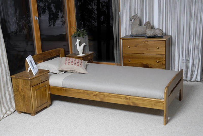 Posteľ dub Nastěnka 90x200