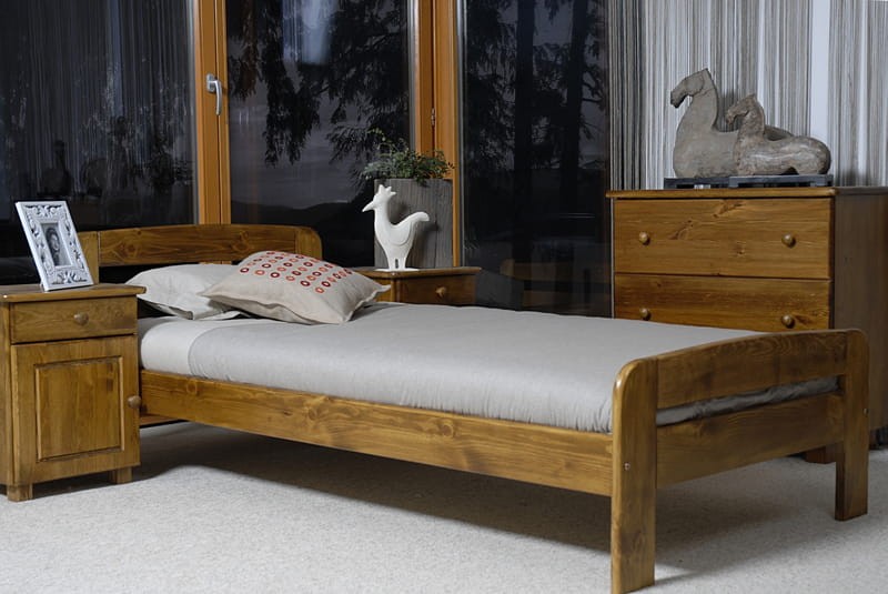 Posteľ dub Nastěnka 90x200