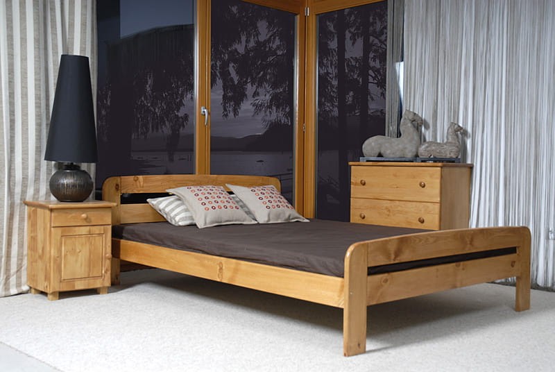 Posteľ jelša Nastěnka 160x200