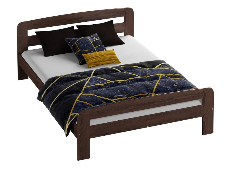 Posteľ orech Nastěnka 140x200