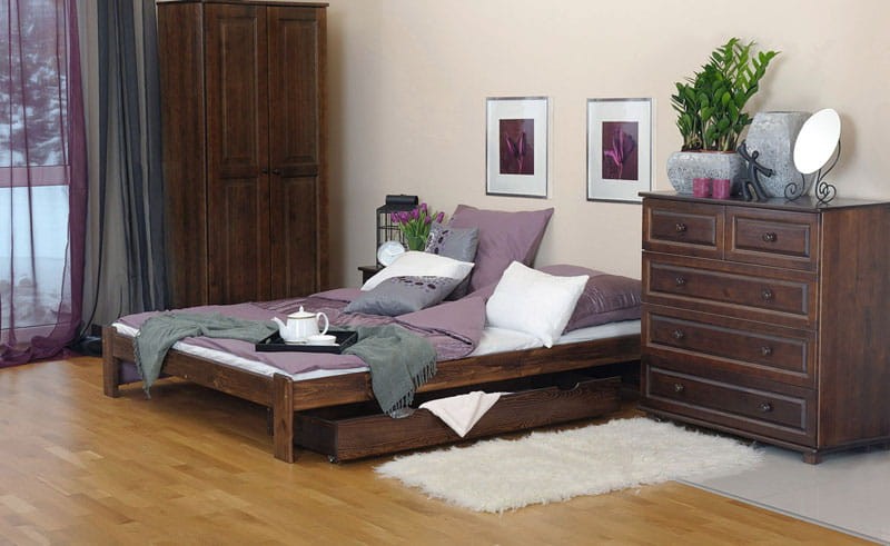 Posteľ orech Adéla 160x200cm