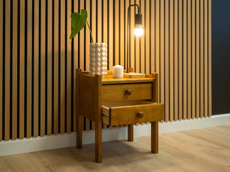 Noční stolek dub Ota