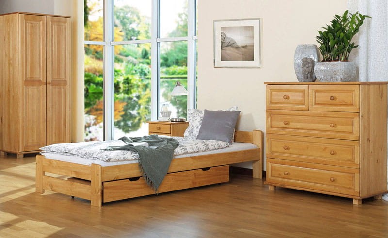 Posteľ jelša Euro 90x200