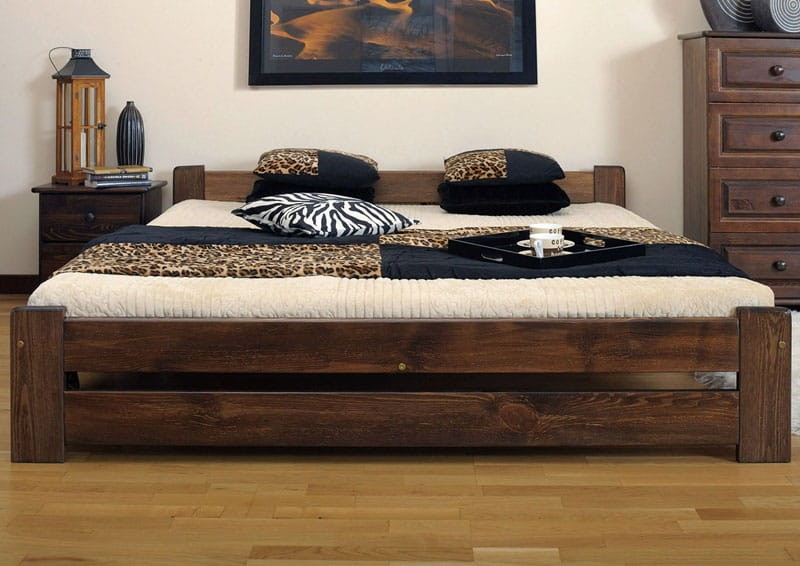 Posteľ orech Euro 160x200