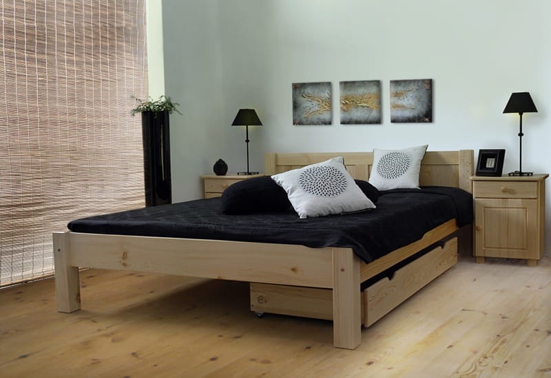 Posteľ borovica Viktoria 160x200