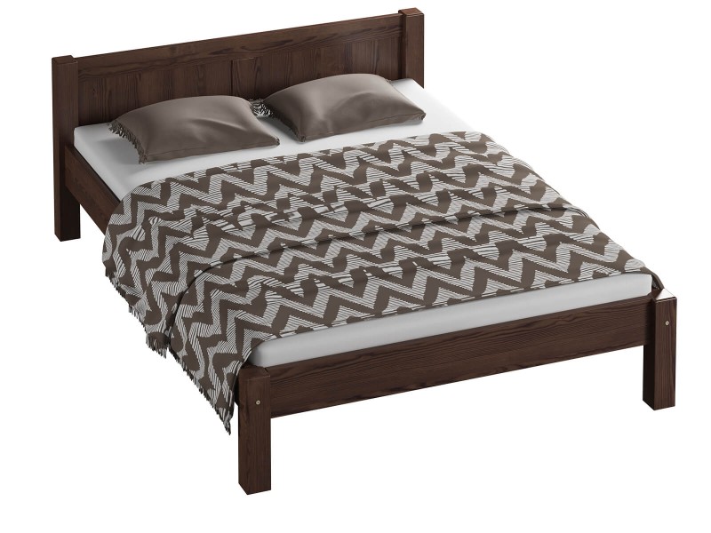 Posteľ orech  Viktoria 140x200