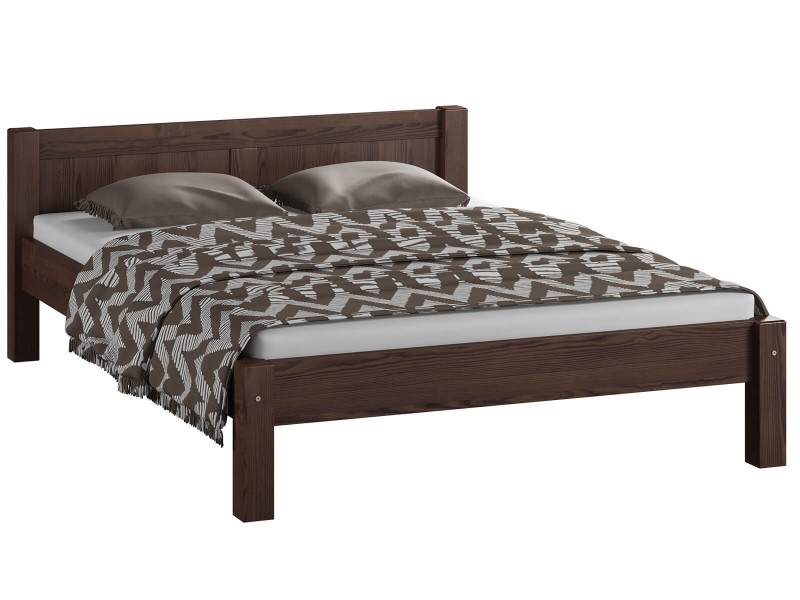 Posteľ orech  Viktoria 160x200