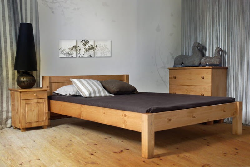 Posteľ jelša Viktoria 140x200