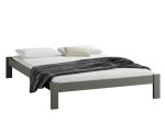 Posteľ šedá Luisa 140x200 masív
