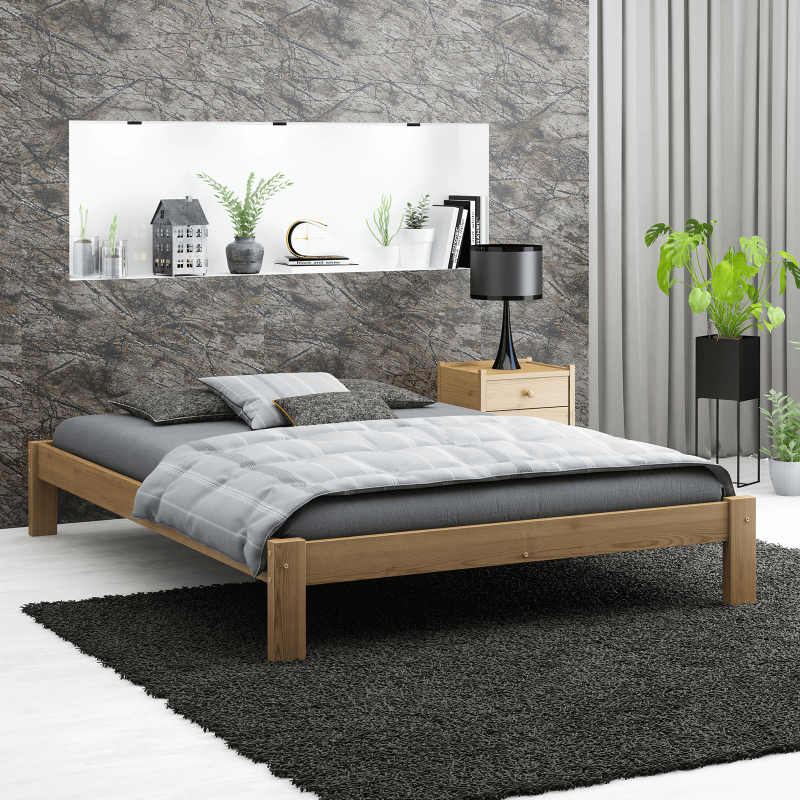 Posteľ ořech Luisa 160x200 masív