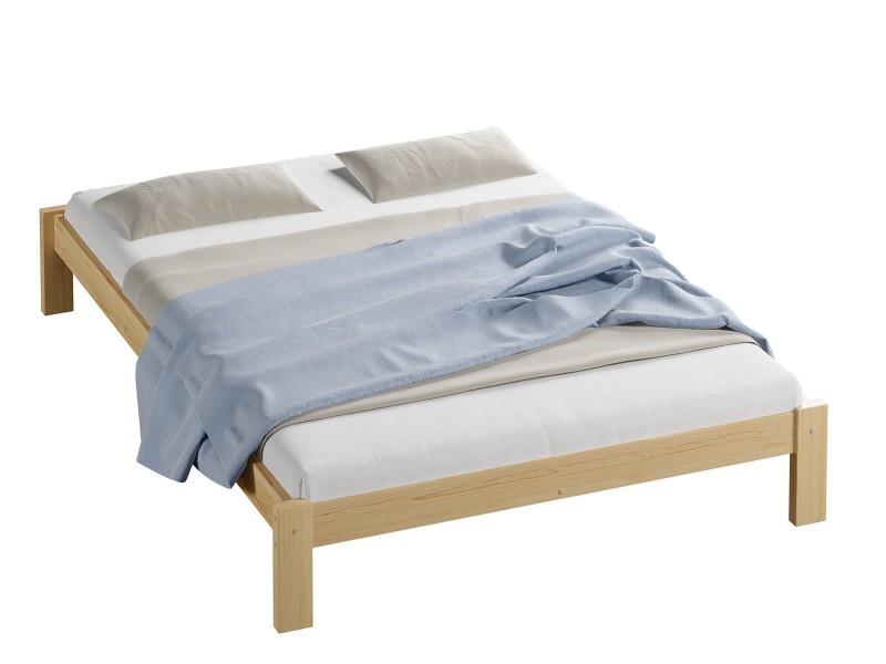Posteľ borovica Luisa  140x200 masív