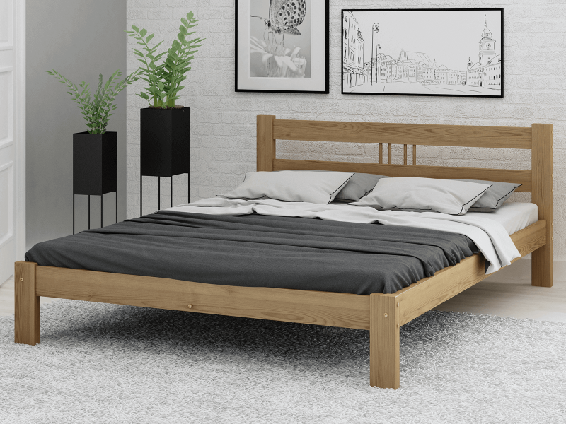 Posteľ ořech Virginia 160x200 masív