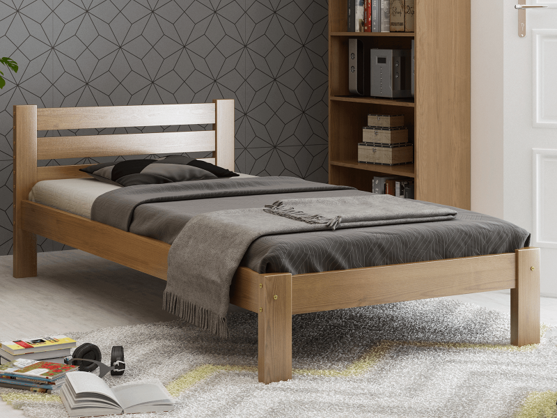 Postel dub Ajza 90x200