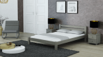 Posteľ masív šedá Ajza 140x200