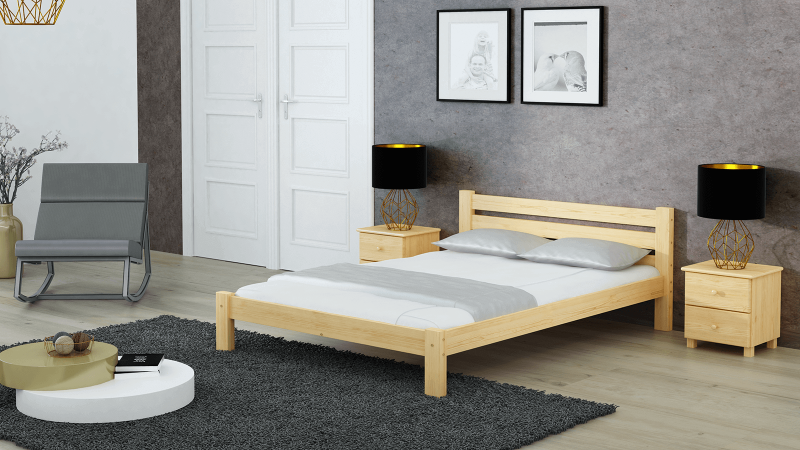 Posteľ borovica Ajza 160x200