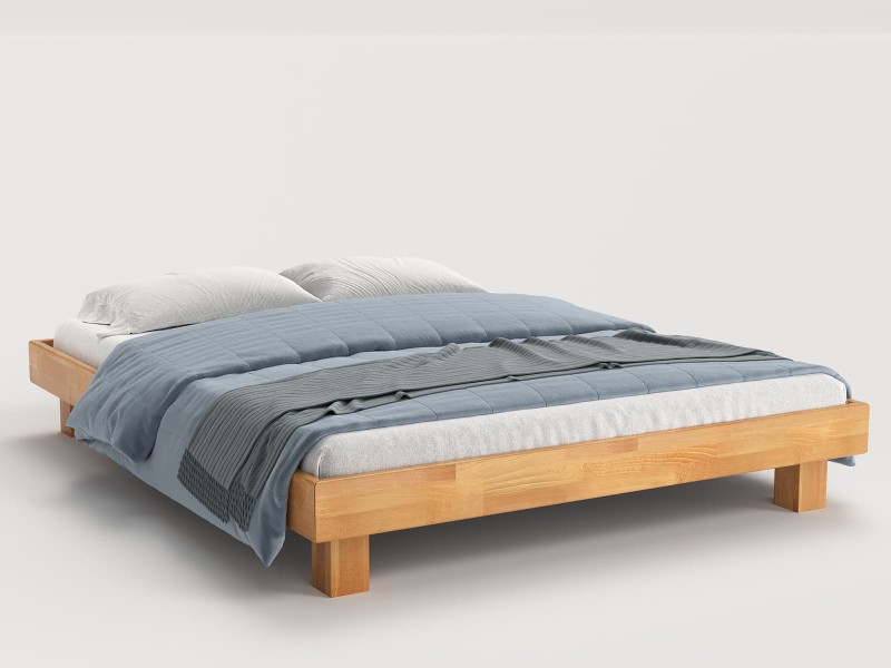 Posteľ z bukového dreva 120x200 cm Alicante