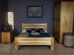 Posteľ z masivu 120x200 Neli dub s roštom