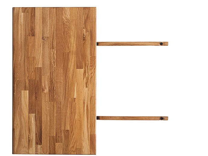 Dubový rozkladací stôl 90x140-240 cm Falun olej intenzívny