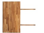 Dubový rozkladací stôl 90x160-260 cm Falun olej intenzívny