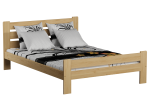 Posteľ z masivu 120x200 Neli borovica s roštom