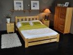 Posteľ z masivu 160x200 Mila jelša s roštom