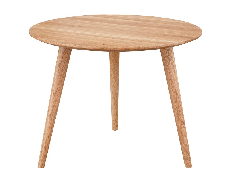 Okrúhly konferenčný stolík 60 cm Reno prírodný dub