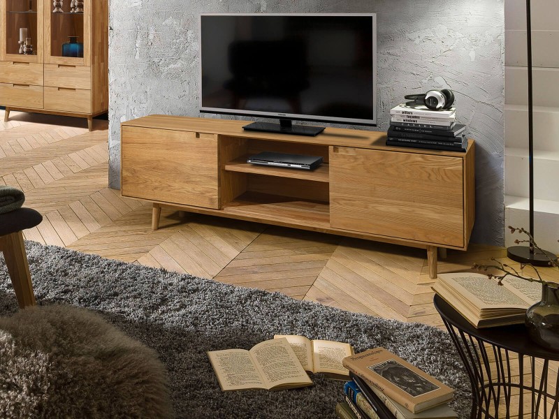Dubový stôl RTV Bergen 180 cm intenzívny olej