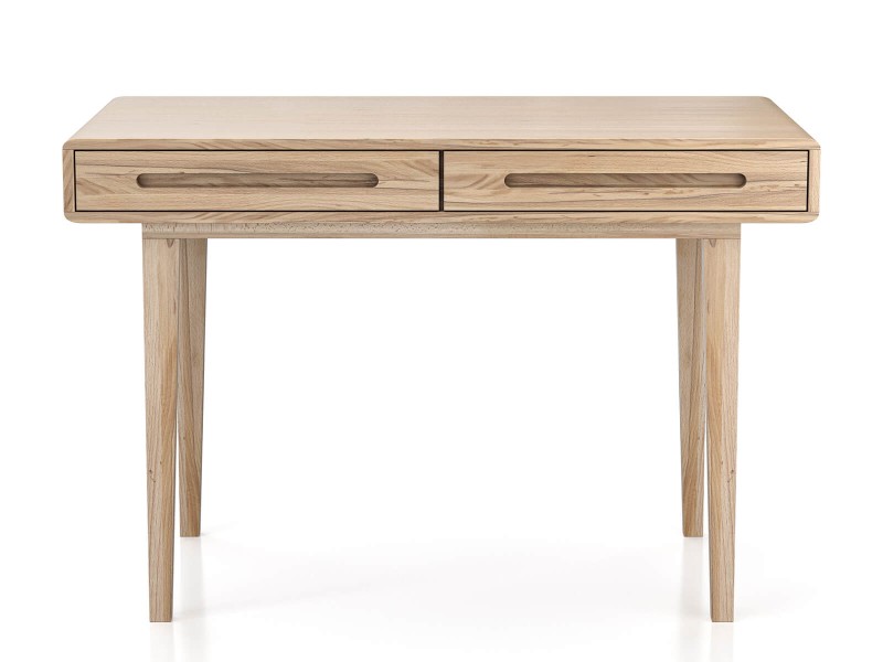 Písací stôl z bukového dreva Beskid, Prírodný Buk