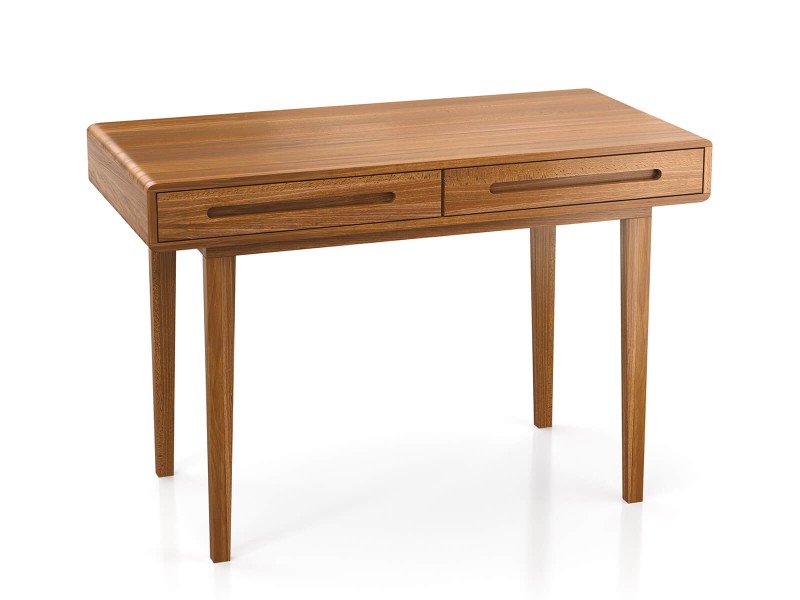 Písací stôl z bukového dreva Beskid, Rustikálny Dub