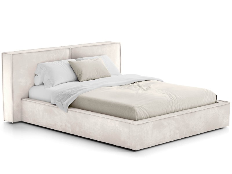 Čalúnená posteľ s úložným priestorom 180x200 PRO line 20 Harmony 02 béžová