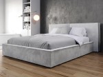 Čalúnená posteľ s úložným priestorom 140x200 PRO line 20 Harmony 80 Šedá