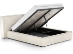 Čalúnená posteľ s úložným priestorom 180x200 PRO line 20 Boucle 02