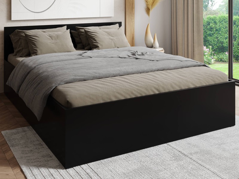 Postel DM1 140x200cm čierna